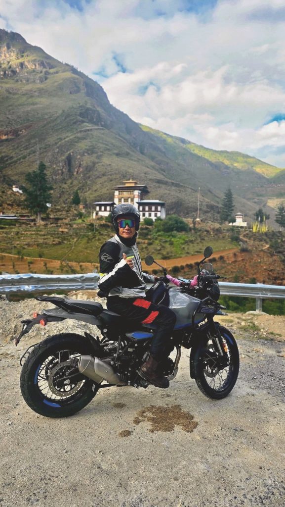 Kesang Dorji Motorcycle Guide in Bhutan