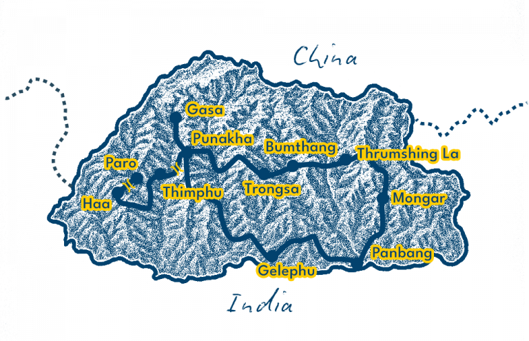 The Tour of the Dragon - Bhutan Motorcycle Tours