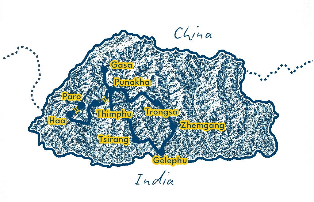 The Dragon Path - Bhutan Motorcycle Tours