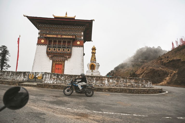 Royal Enfield Himalayan 450 Motorcycle Trips in Bhutan