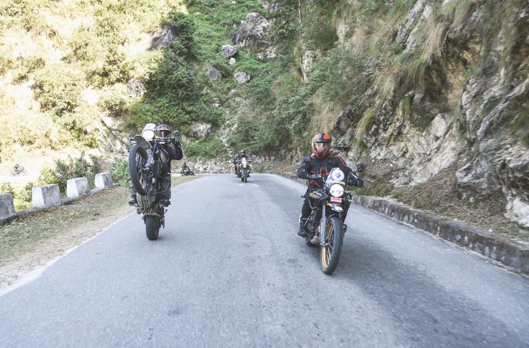 With the Himalayan 450 beneath you, the ride feels confident, comfortable, and deeply connected to place — exactly how a motorbike tour in Bhutan is meant to feel.
