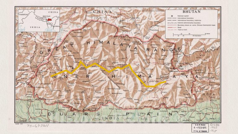 History of Bhutan Roads: The Trans Bhutan Trail
